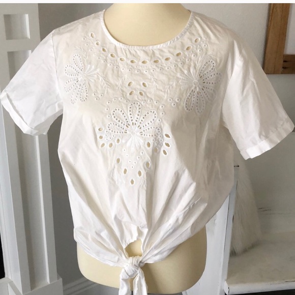 Velvet Heart Tops - Front knot top